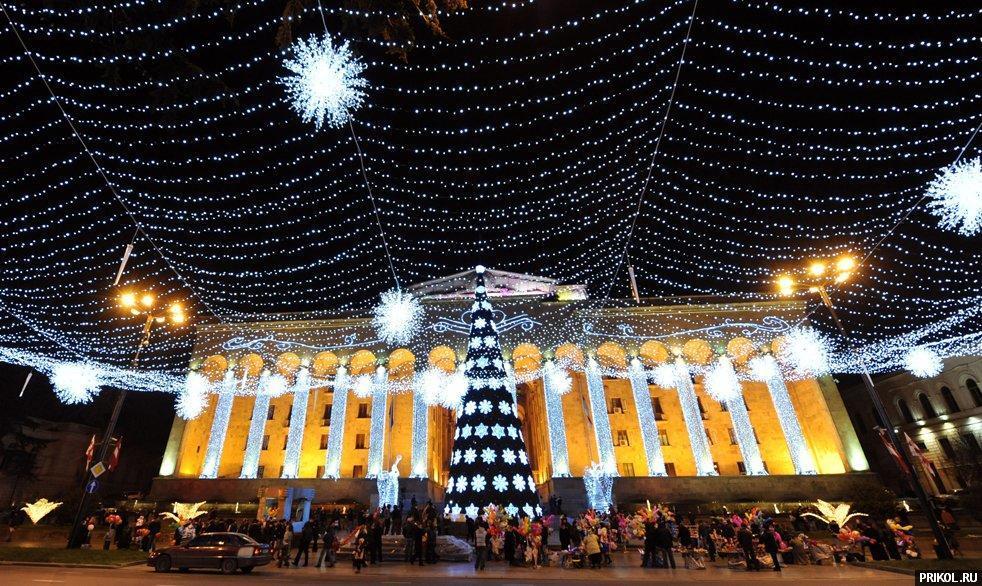 White Tiger In Center Of Tbilisi Apartment Exterior photo